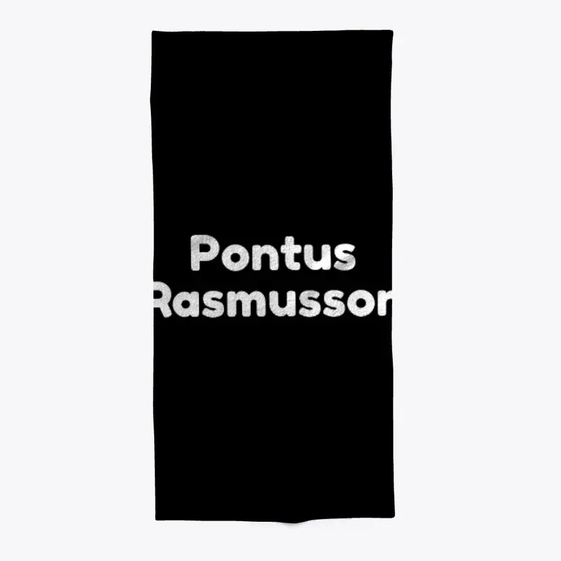 Pontus Rasmusson Merch Logo